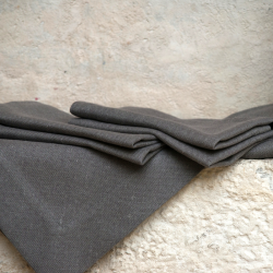 Linen tablecloth - meaty graphite