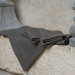Linen napkin - meaty graphite